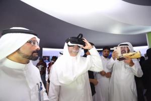 UQU Vice-President for Business &amp; Innovation Visits Wadi Makkah Startups Pavilion at Souq Okaz